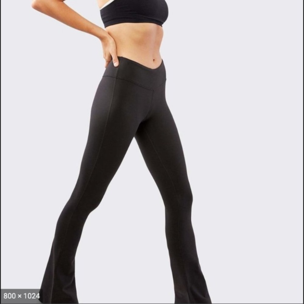 Split59 Black Flare Legging